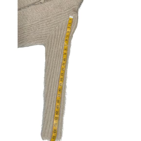 Ryu: Boho Lace Style Back Open Knit Cardigan Women's Size M/L Western Festival - Picture 10 of 10